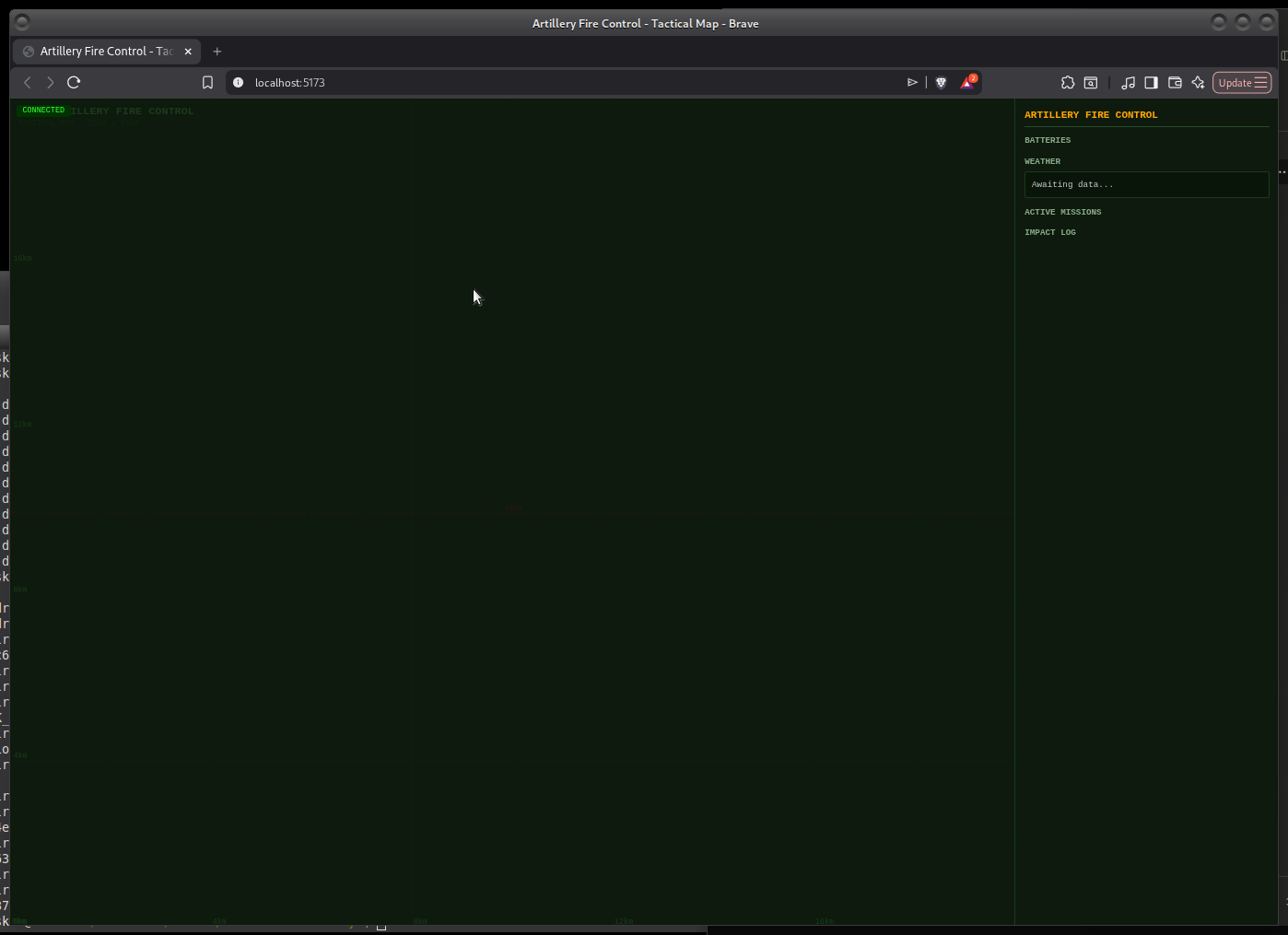 Conduite de tir artillerie